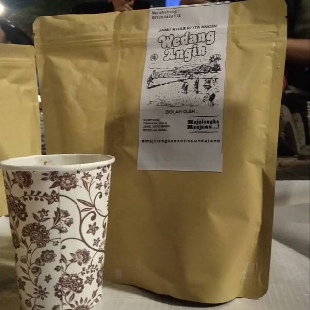 

Wedang Angin (Jamu Khas Kota Angin)
