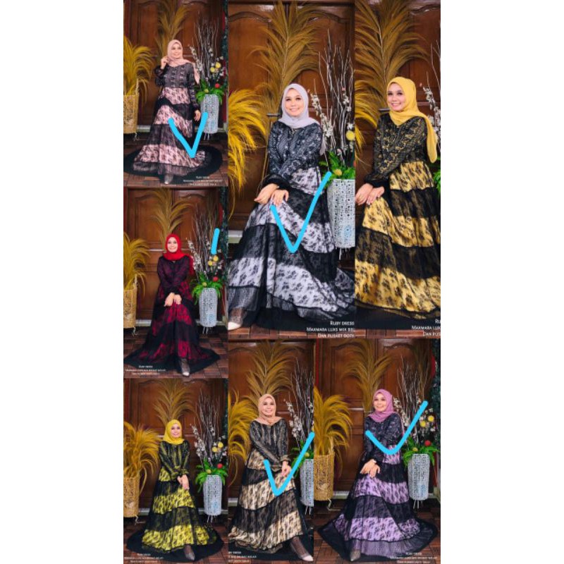 RUBY DRESS BY OHC ORIGINAL it