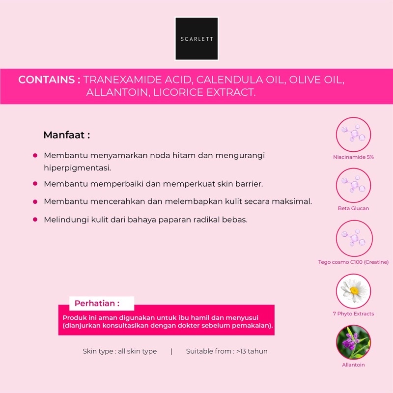 Scarlett Whitening Serum