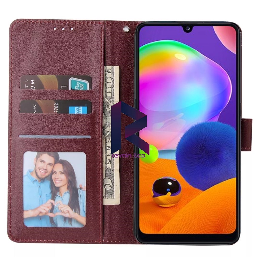 NEW SAMSUNG GALAXY A23 5G 2022 CASE FLIP WALLET LEATHER KULIT PREMIUM SARUNG BUKA TUTUP FLIP CASE SAMSUNG A23 5G