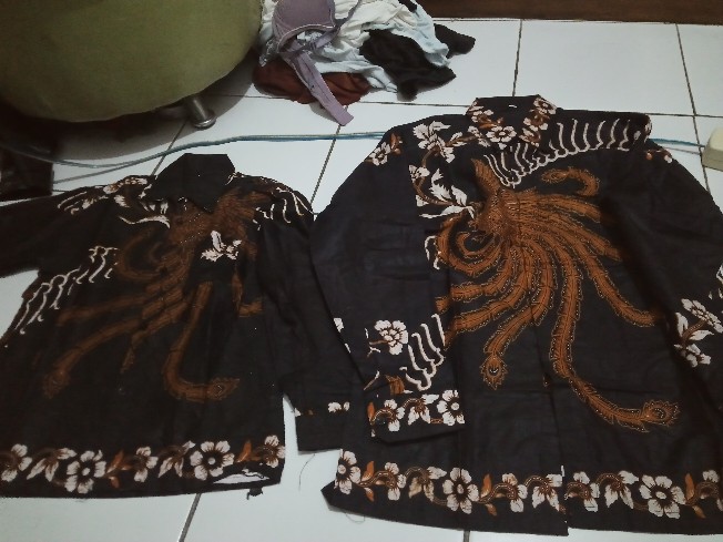 Baju Batik Couple Ayah Anak Phoenix Original Terbaru