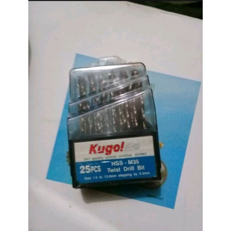 Mata Bor Besi hss set 25 pcs kugel