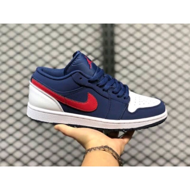 air jordan 1 low blue and red