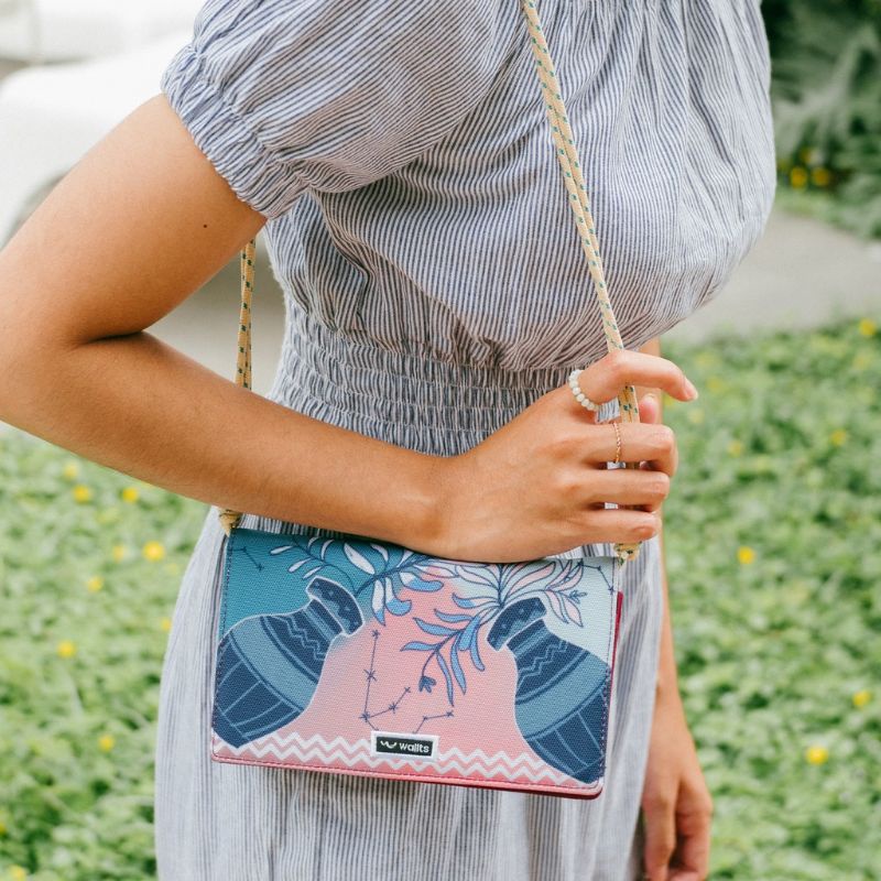 WALLTS Charmaine Bag Wallet Tas Dompet - Aquarius