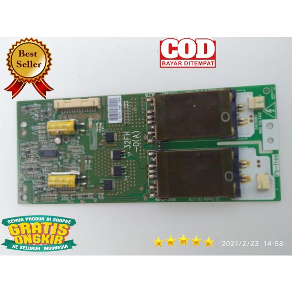 Ballast - inverter backlight tv lcd LG 32LH70 YR - 32 LH 70 YR