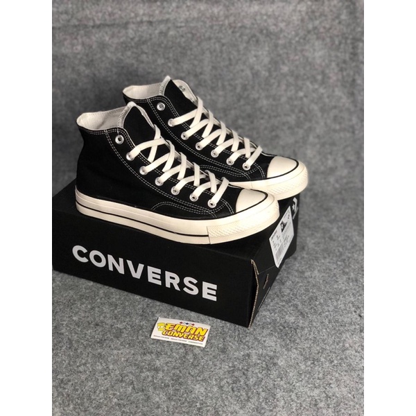 CONV3RSEE 70s Hi Black Whaite PREMIUM MADE IN VIETNAM