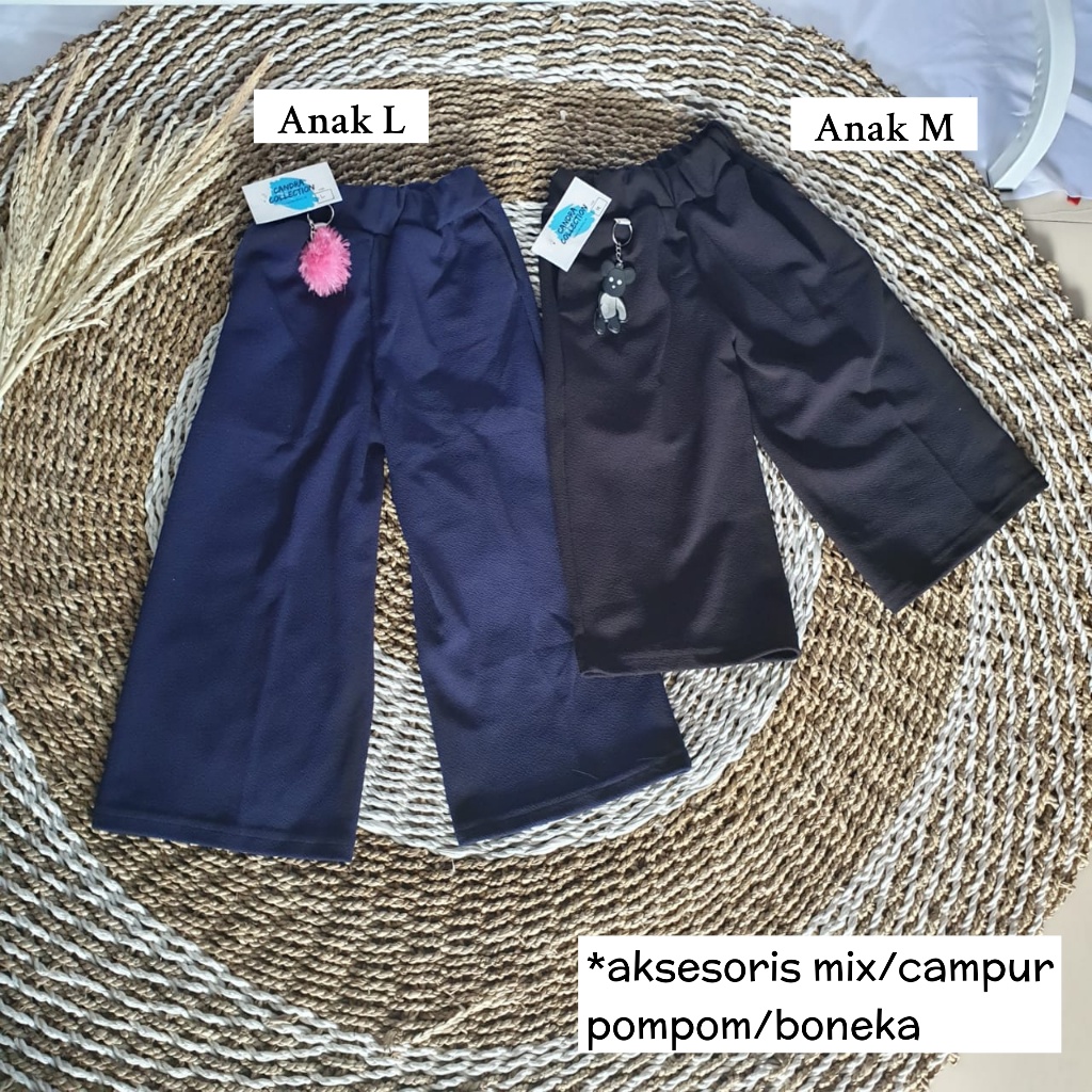 TERBARU!! CELANA KULOT ANAK / Celana Panjang Polos Anak Perempuan Lucu Murah