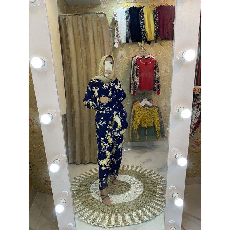 SETELAN / ONE SET RAYON IMPORT BANGKOK MURAH