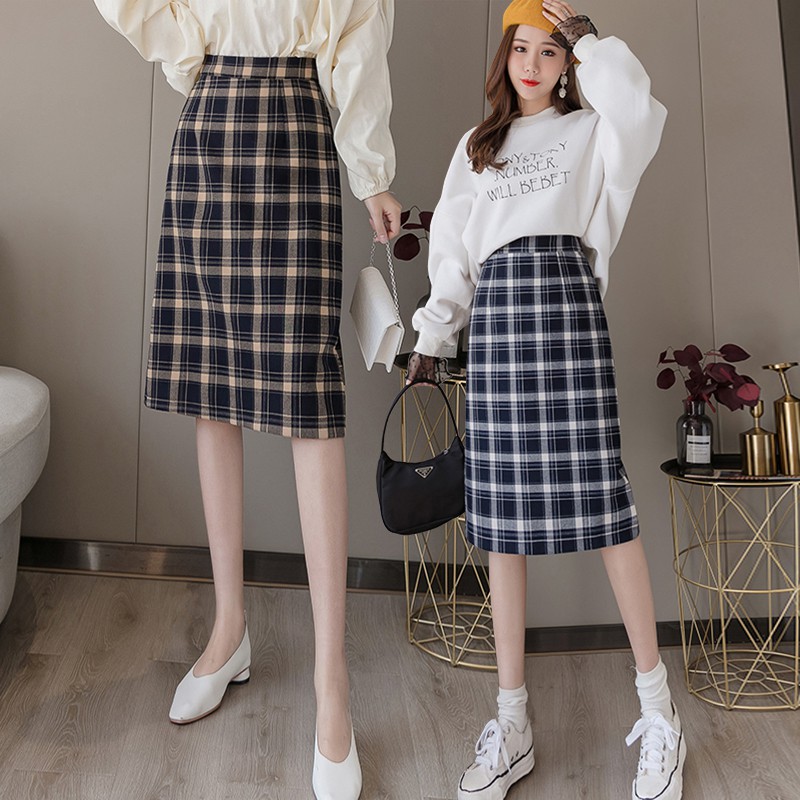 KARAKOREA 832 Hwasa Skirt Korean Midi Skirt Rok Midi Motif KARAKOREA 832 Hwasa Skirt Korean Midi Skirt Rok Midi Motif