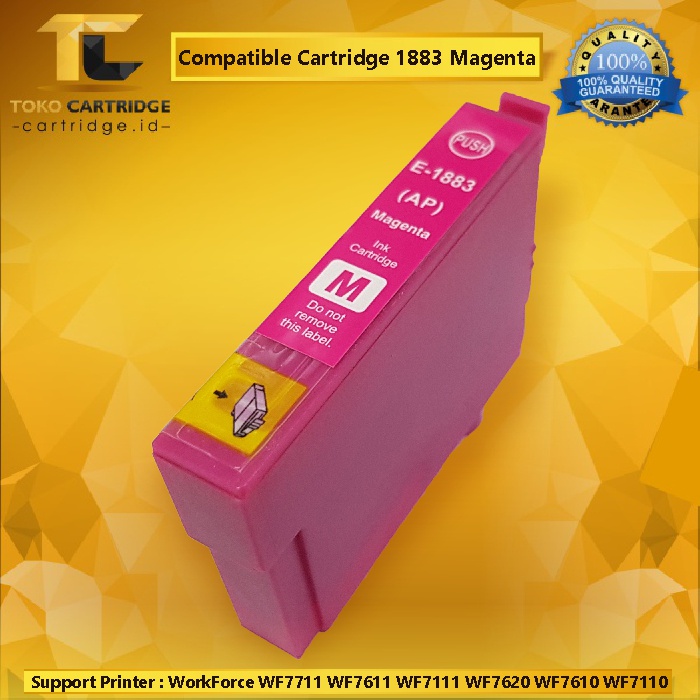 Cartridge Tinta Compatible Epson 188 T188. Tinta Printer Epson WF7711 WF7611 WF7211 WF7111 WF7620 WF7610 WF7110 WF3640 WF3620 With Chip