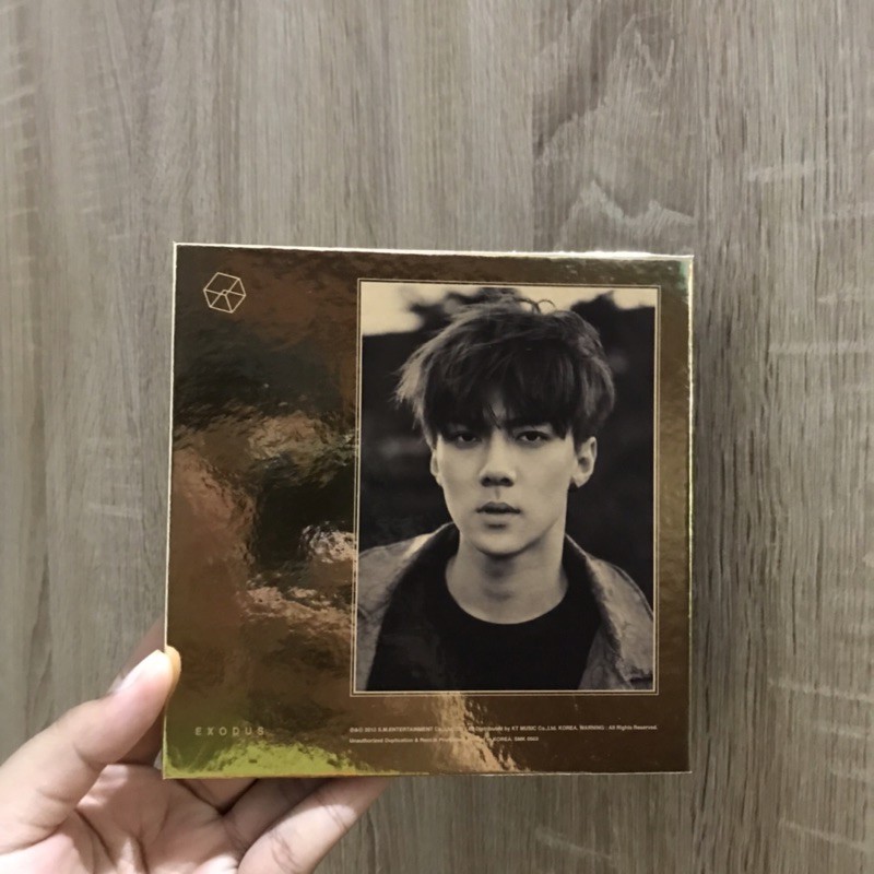 EXO EXODUS SEHUN ALBUM ONLY