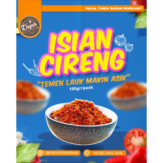

ISIAN CIRENG *Teman Lauk Makin Asik*