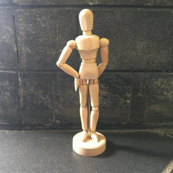 

TERBARUU!! Manekin Kayu - 20 cm / Wooden Mannequin / Manikin Kayu SALE