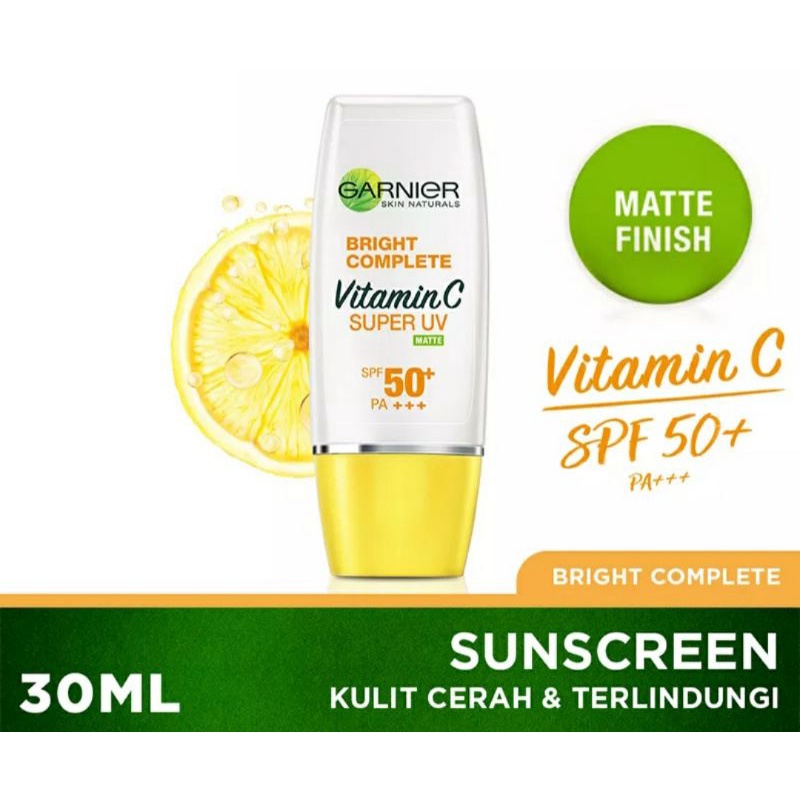 GARNIER SUPER UV Spot-proof SUNSCREN SPF 50+ PA +++ skin care 30ml(matte finish)sunblock