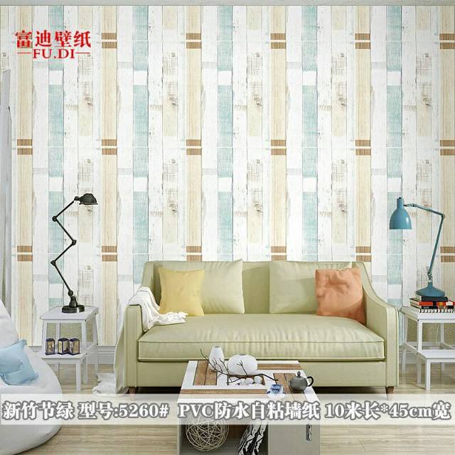 5260 wallpaper  stiker uk 45cmx10m kayu  rustik vintage 