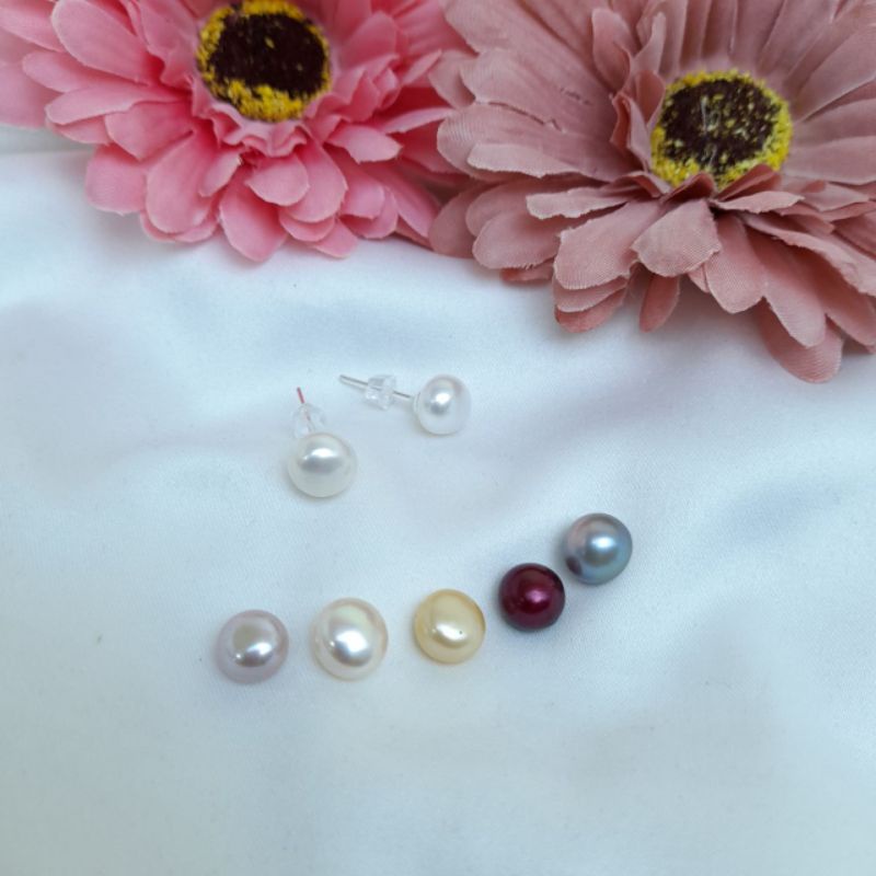 giwang tusuk / giwang persit / anting bayangkari / giwang mutiara tawar