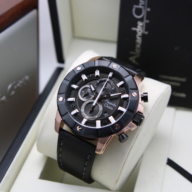 Jam Tangan Pria Alexandre Christie 6609 AC6609 / 6663 AC6663 (ORIGINAL)