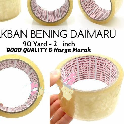 

faLakban daimaru Bening ukuran 90 yard 2 inchi 48mm fa KB(A40B51)