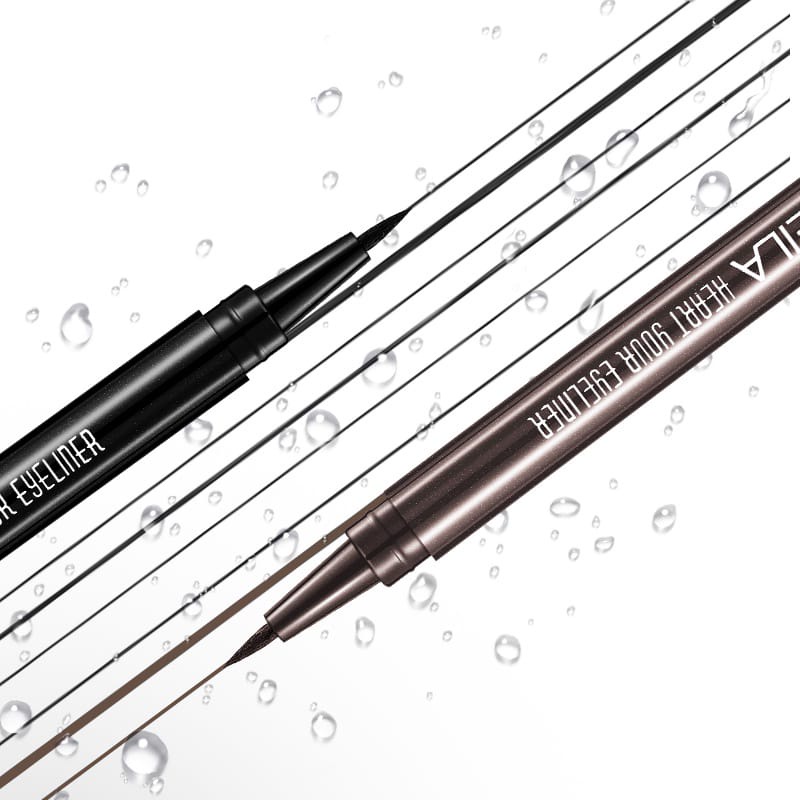LAMEILA 841 EYELINER BLACK &amp; BROWN COLOR WATERPROOF &amp; LONG LASTING