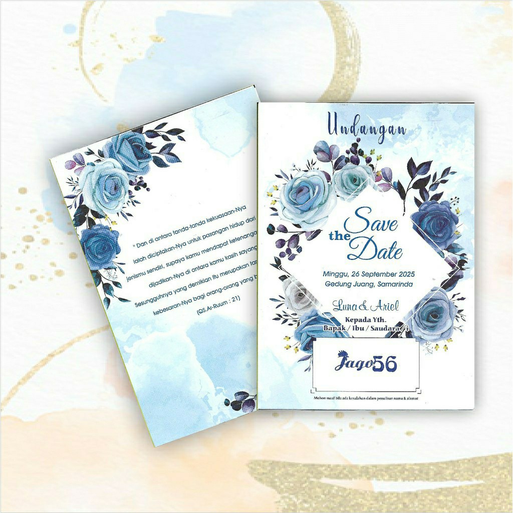 Undangan Blangko Seri Jago 56
