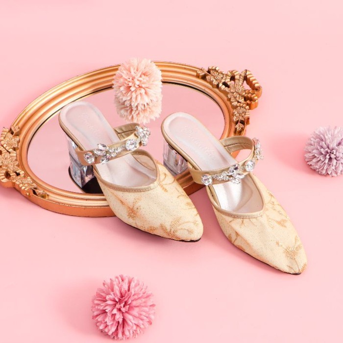 PROMO SENDAL SERENA DRANATHA HEELS KACA WANITA MURAH