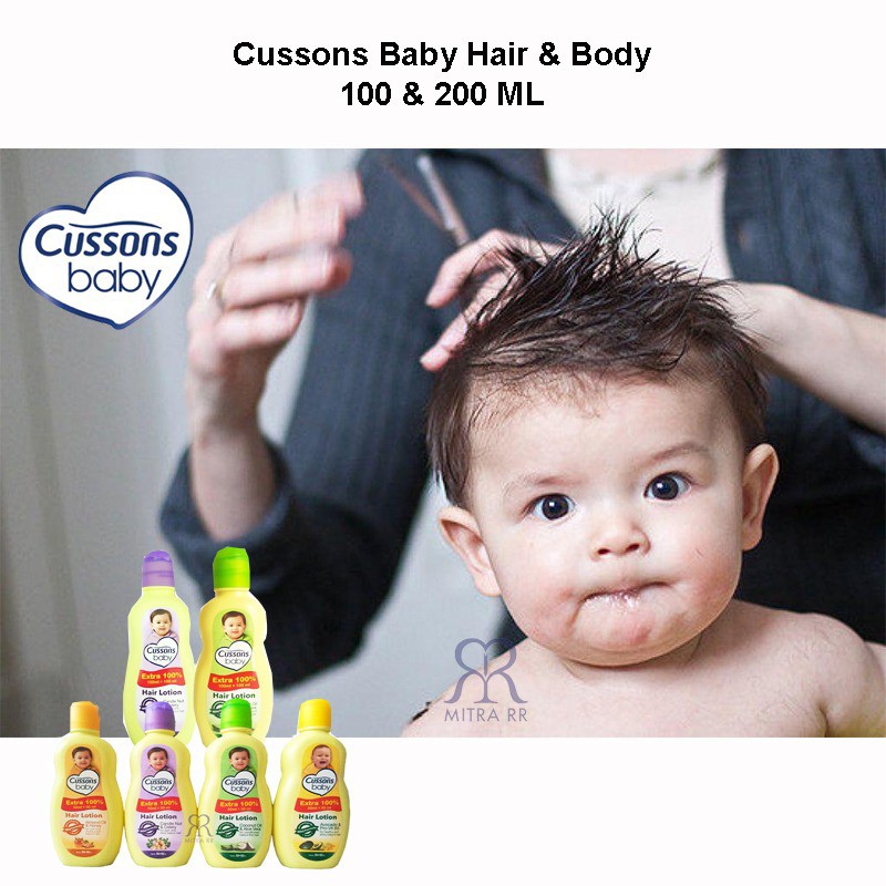 Cussons Baby Hair Lotion 50ml+50ml &amp; 100ml+100ml / Hair Lotion Bayi