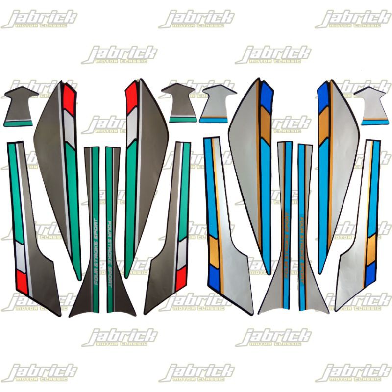 Striping Stiker Lis Standar Honda GL PRO 1992