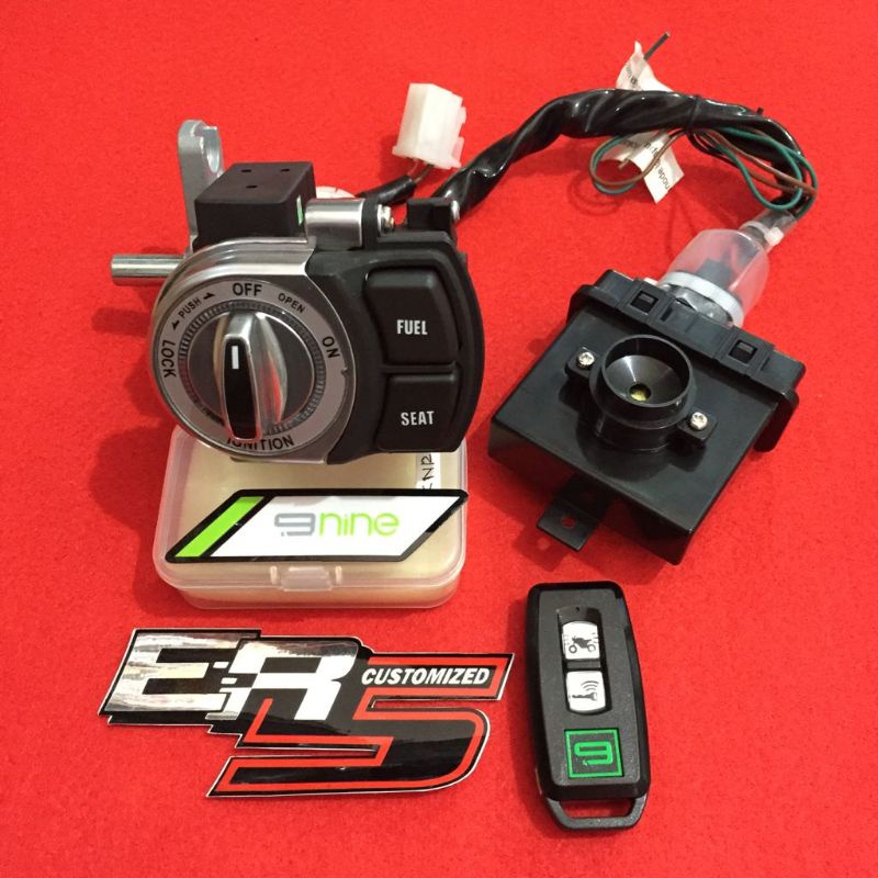 KEYLESS KEYLES AEROX 155 OLD LUMINOS SMART KEY