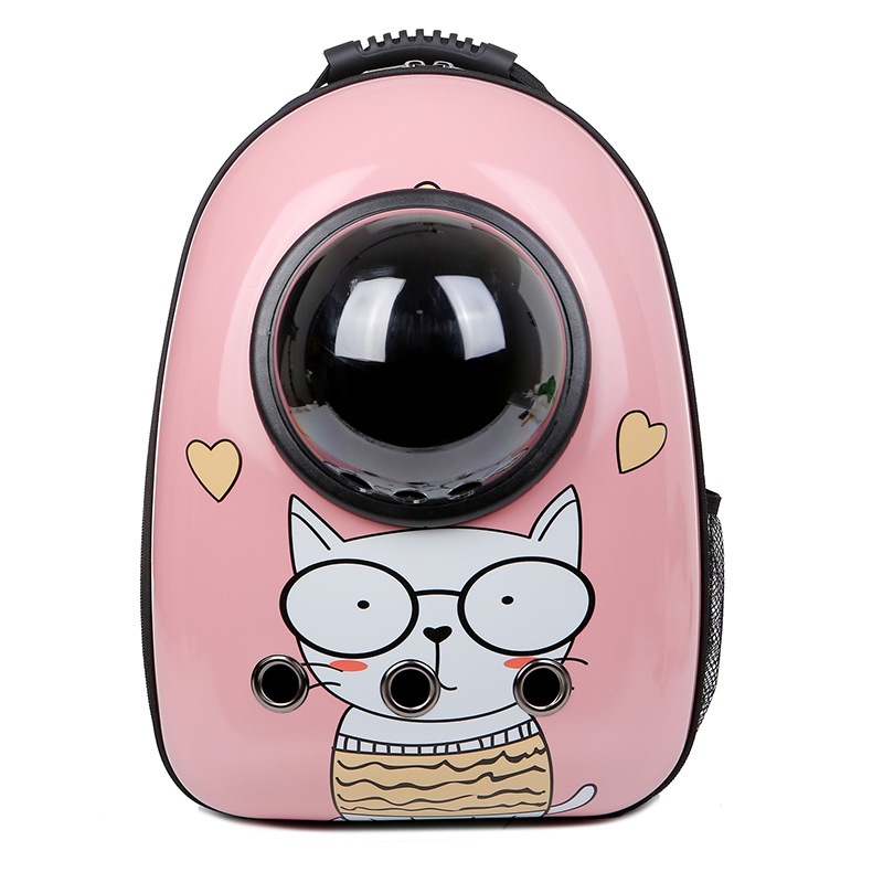BAGRIOUS Tas Ransel Kucing Astronot Transparan Murah Pet Cargo Cat Bag Carrier Tas Gendong Kucing Travel Capsule Backpack Kapsul Tas Hewan Peliharaan Kelinci Hamster Sugar Glider Waterproof Anti Air Tempat Kandang TK-FC-TK-FC03