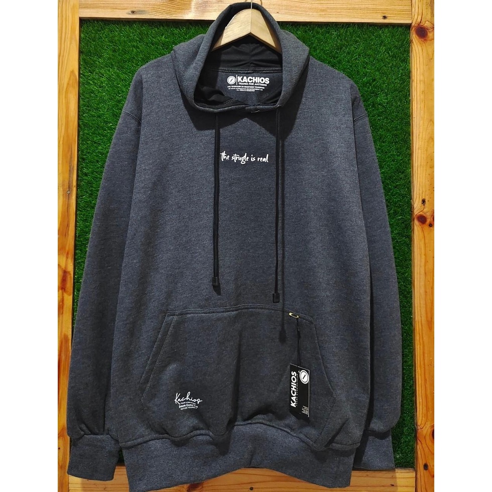 Jaket Kupluk Sablonan Dada Simple Sweater Hoodies Kekinian 100% AMAN DAN TERPECAYA Hudies dengan Har