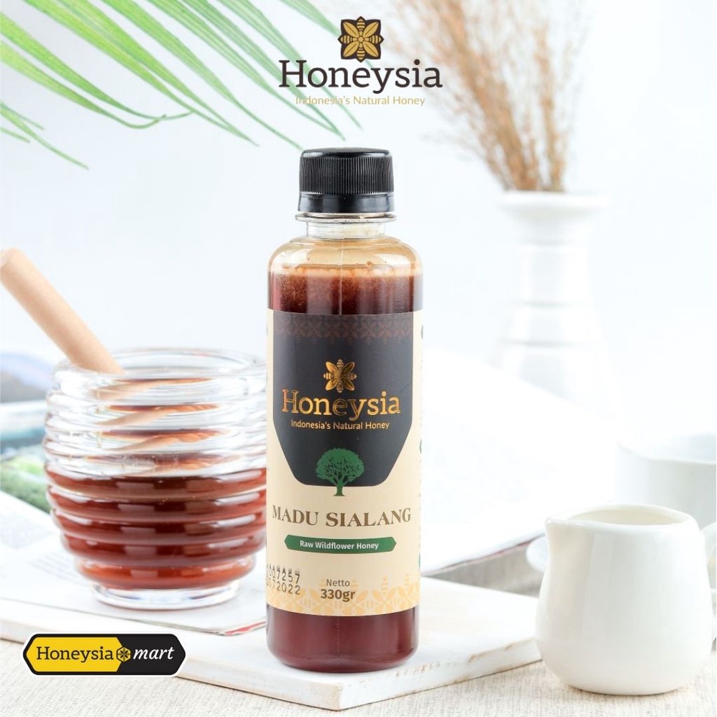 

Madu Murni Asli Honeysia Sialang 330gr Raw Honey