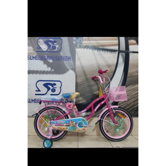 Sepeda Keranjang Mini United Twist 18 inch