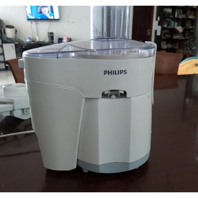 juicer jus juice philips memisahkan sari buah / sayur dengan seratnya, semua part lengkap ya(prelove