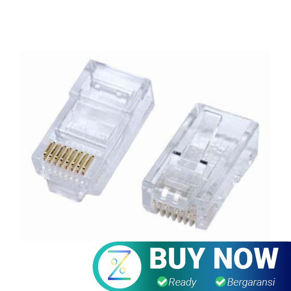 AMP Netconnect Modular Plug RJ45 Standard Body Solid 5-554720-5 LAN Co