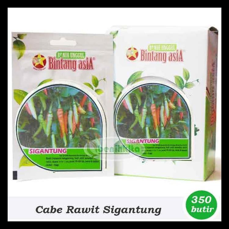 Benih-Bibit Cabe Rawit Sigantung (Bintang Asia)