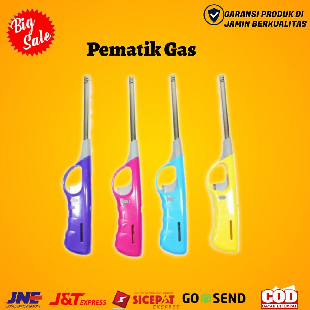 Jual Pematik Gas / Korek Api Kompor / Lighter Pemantik Gas Survival ...