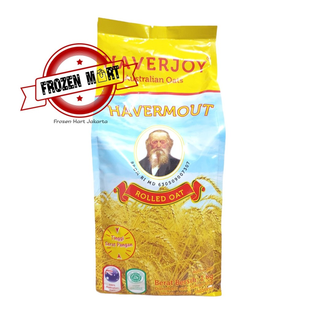 HAVERJOY Havermout Rolled 1 Kg