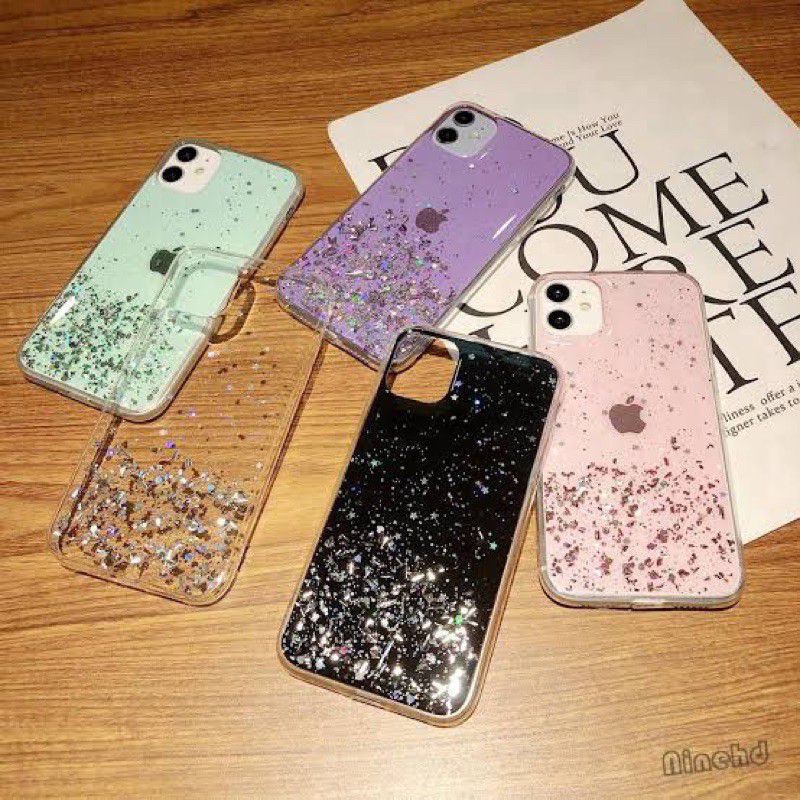 Oppo A5S Casing Soft Case Tpu Bahan Premium Glitter Glossy