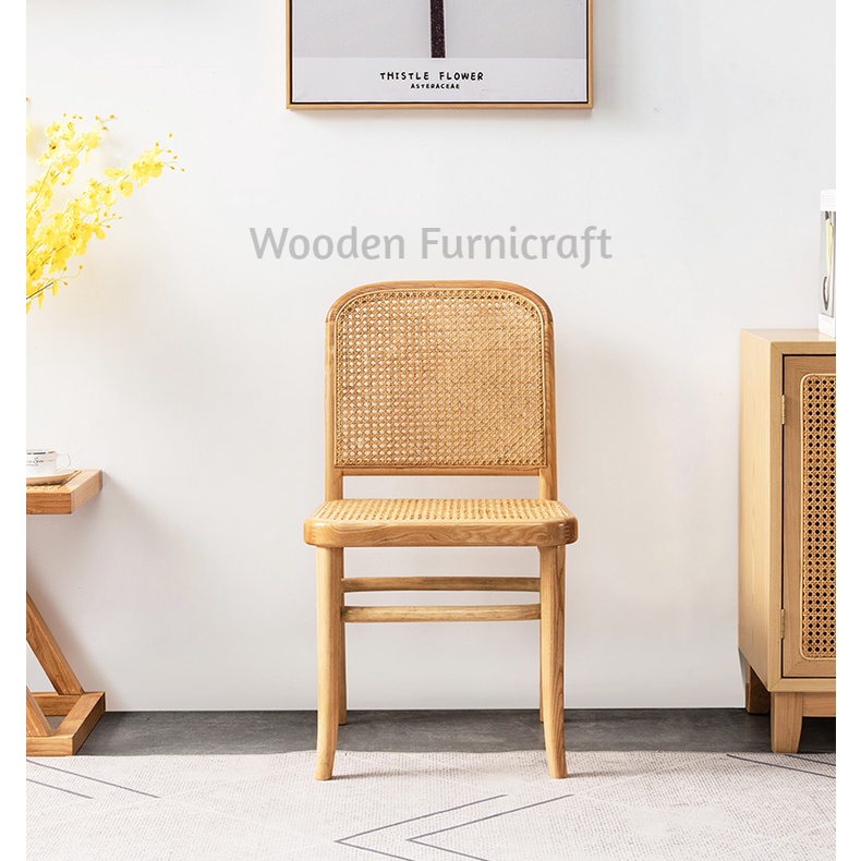 Kursi Rotan Minimalis Kayu Jati Furniture Jepara