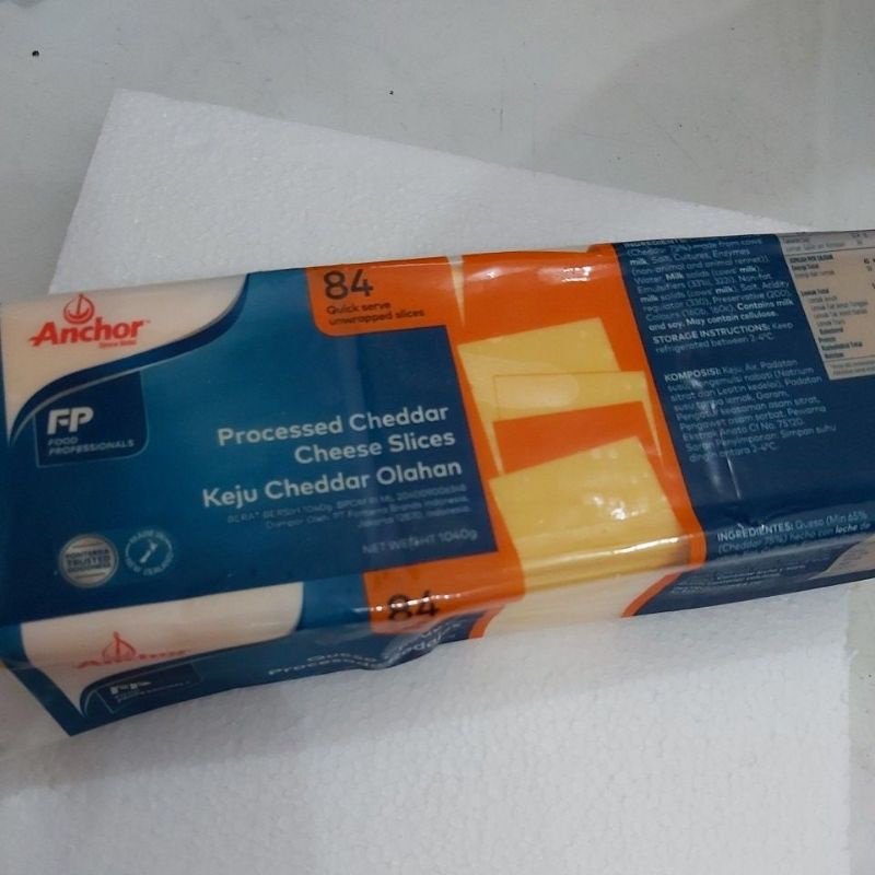 

keju cheddar slice anchor repak