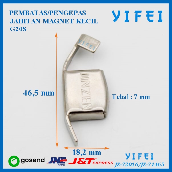 Pembatas Pengepas Jahitan Magnet / Magnetic Seam Guide Kecil/Magnetic Seam Guide /YIFEI-YIFEI-72016