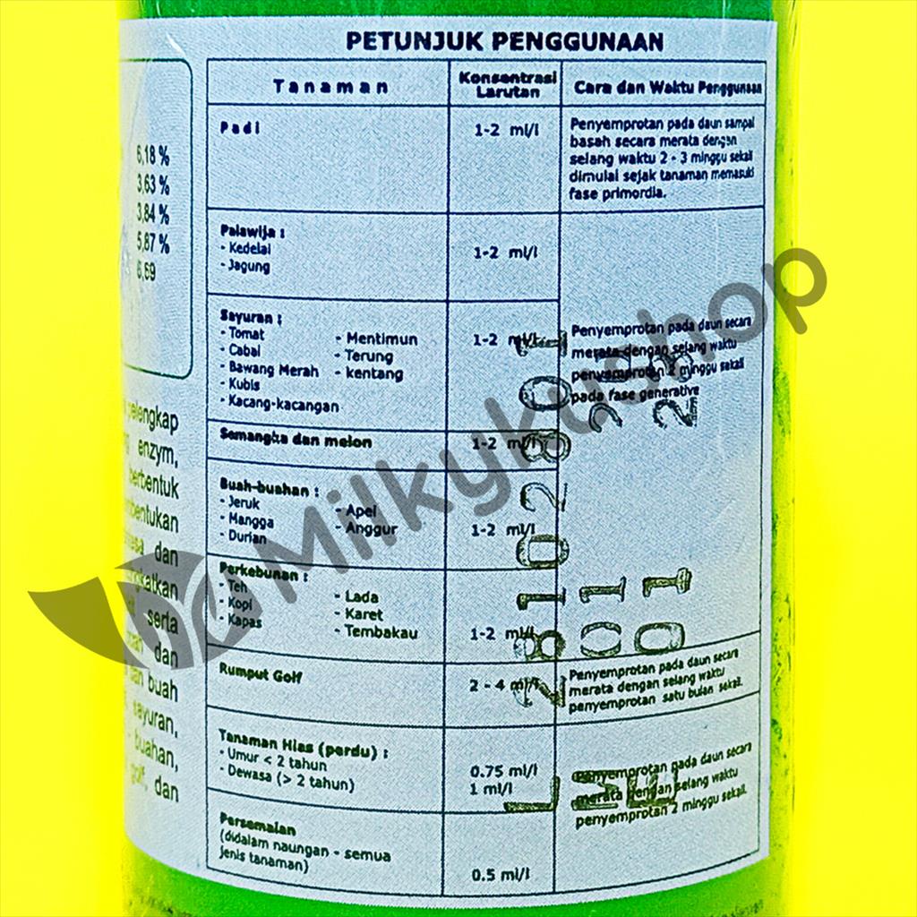 LT 24 GG DAUN BUAH UMBI 100 ML ZPT NUTRISI TANAMAN