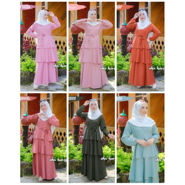 setelan one set rok ori Aku Karissa Original produk / GamisGrosirNurita