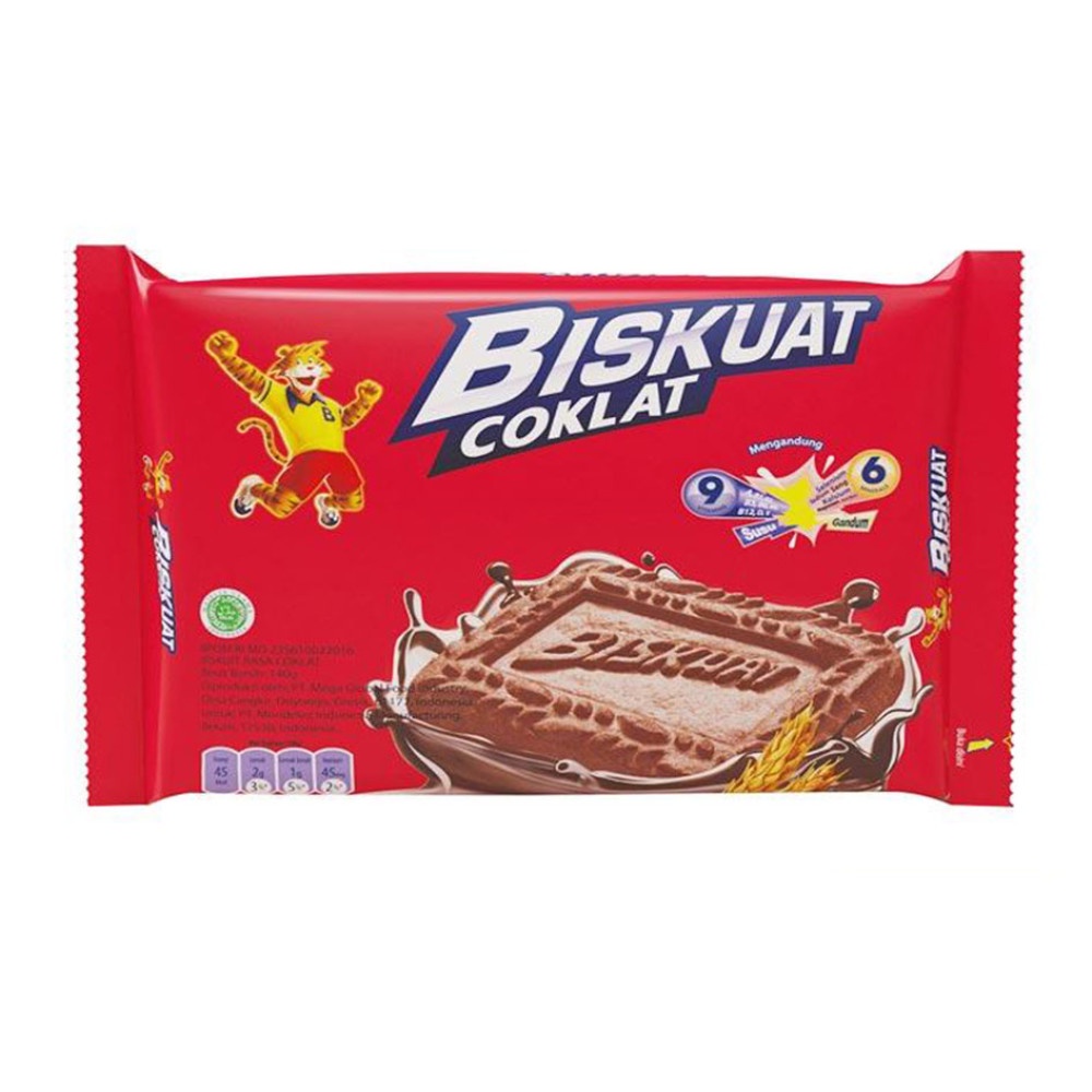 

BISKUIT BISKUAT ENERGI ORIGINAL COKELAT 140 GR