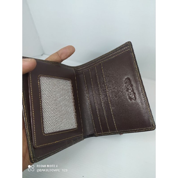 Dompet Pria Full Kulit Sapi Asli Lk Berdiri 13 Slot Kartu EMBOS KICKERS