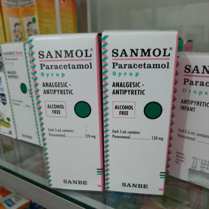 SANMOL SYRUP 60ML PENURUN PANAS ANAK
