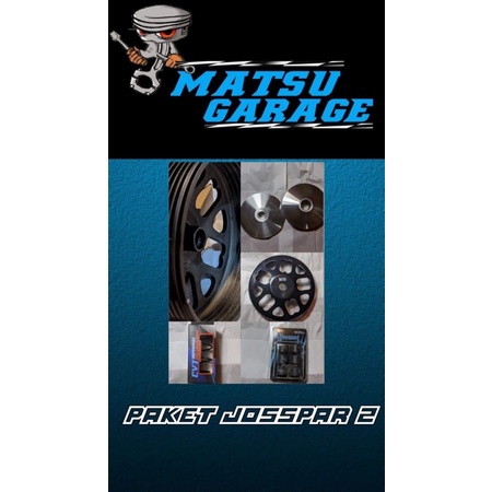 Paket upgrade Cvt VARIO 110 KARBU SPACY FI jospar 2