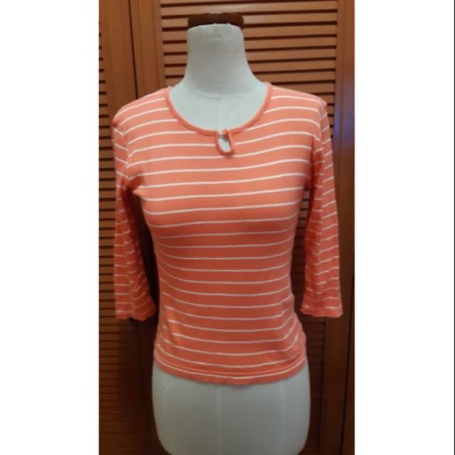 Kaos Lengan Panjang Orange