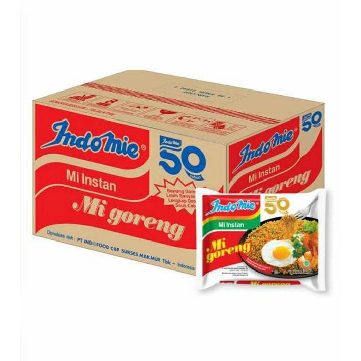 

INDOMIE GORENG INSTAN 1 DUS