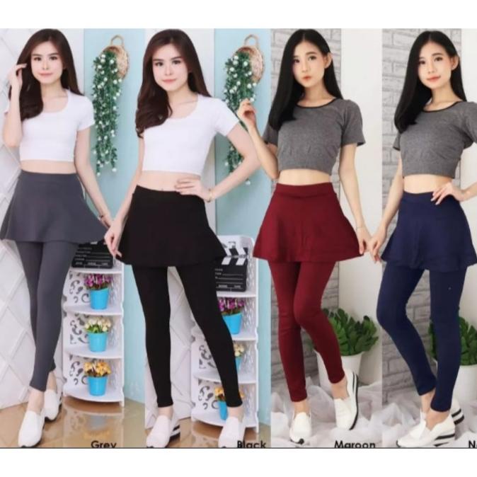 ROK LEGGING IMPORT - Celana olahraga wanita yoga senam training gym